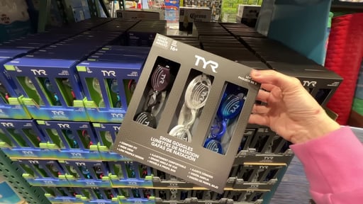 TYR Swim Goggles 3-Pack Adult or Youth