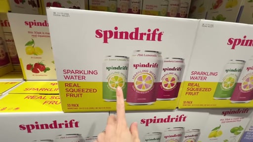 Spindrift Lemonade Variety 30/12 Ounce Cans