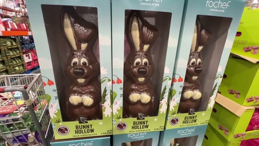 Rochef Chocolatier Large Easter Bunny 4.4 lbs