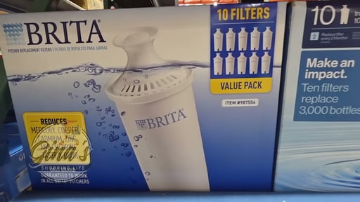 Brita Filters for Pitcher 10 Pack