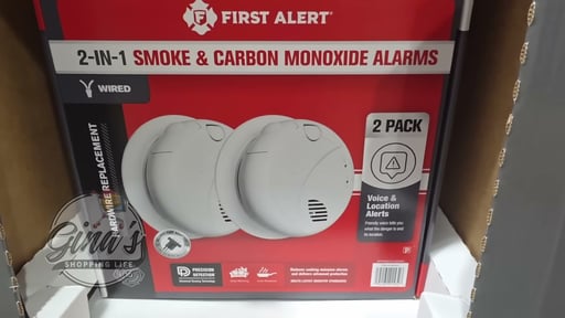 First Alert Hardwired Combo Smoke & CO Alarm