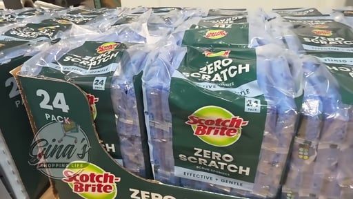 Scotch-Brite Zero Scratch Sponge 24 ct