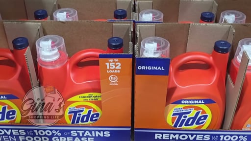 Tide HE Original Liquid Detergent, 170 fl oz, 152 Loads