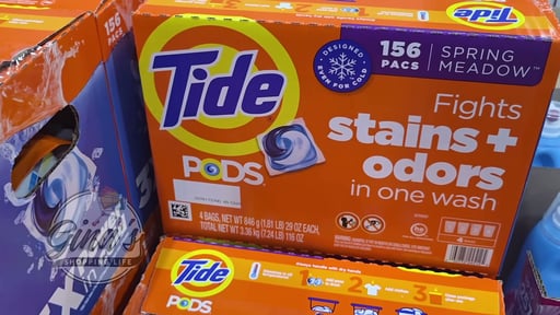 Tide Pods Spring Meadow Scent, 156 Count
