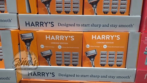 Harry's Chrome Edition Razor Set - 1 Handle, 13 Cartridges