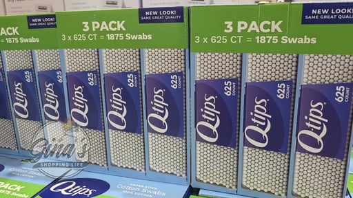 Q-tips Cotton Swabs 3/625 CT