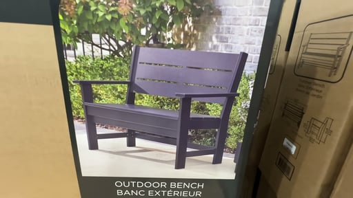 Leisure Line Outdoor Bench