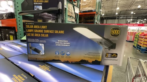 Fresh Source 5000L Solar Area Light
