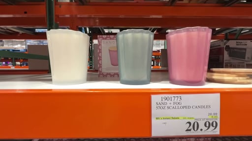 Sand + Fog 57 oz Scalloped Candles
