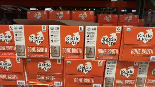 Kettle and Fire Org Turmeric Bone Broth 6pk - 16.9oz