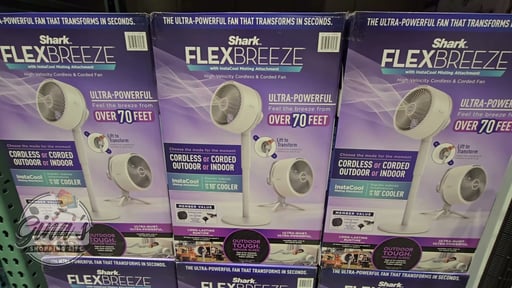 Shark FlexBreeze Cordless Fan with InstaCool Misting Attachment