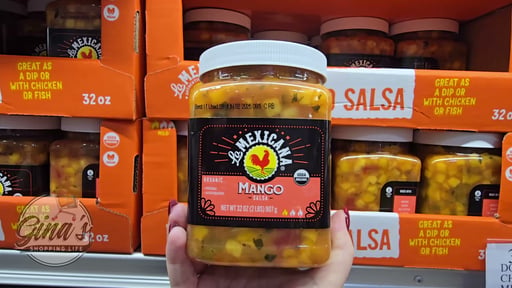 La Mexicana Organic Mango Salsa 32 Ounce Container