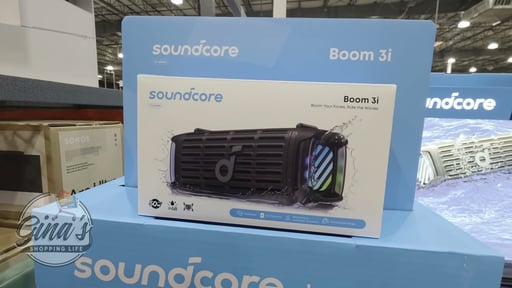 Soundcore Boom 3i Bluetooth Speaker, Black