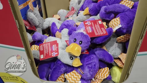 KONG Duck Duck Goose Plush Dog Toy