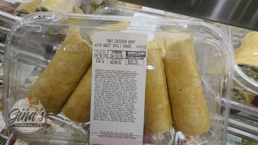 Thai Chicken Wrap with Sweet Chili Sauce (per lb)