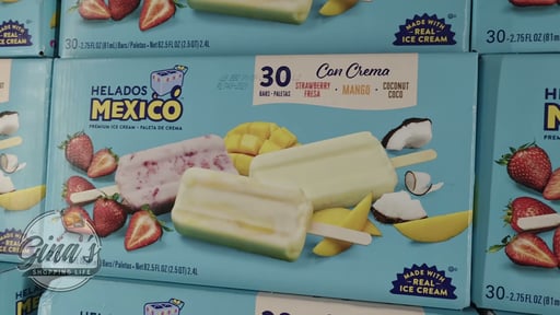 Helados Mexico Ice Cream Bars 30 Count Box