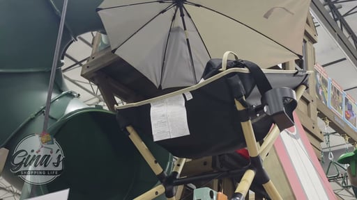 Bumboo Packable Chair with Sun Shade