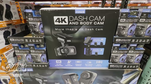 Type S 4K Dash Cam and Body Cam