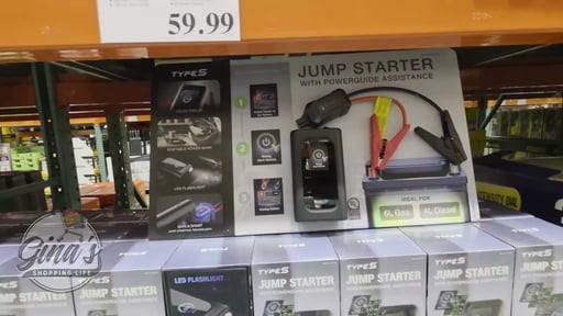 Type S 8,600mAh Power Bank Jump Starter