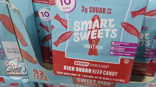 SmartSweets Sweet Fish, 10-Count