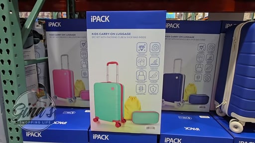 iPack Kids 20" Hardside Carry-On Luggage Set