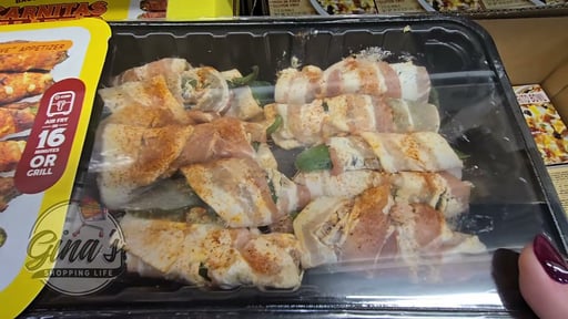 Custom Made Meals Bacon Wrapped Jalapeño Poppers, 2 Pack, 10 Count Each