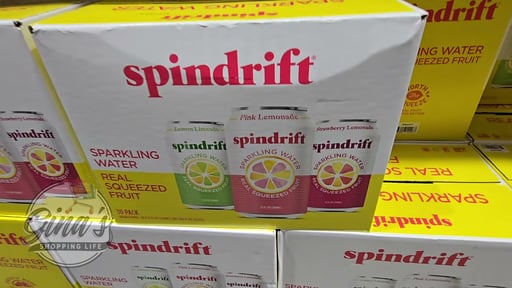 Spindrift Lemonade Variety 30/12 Ounce Cans