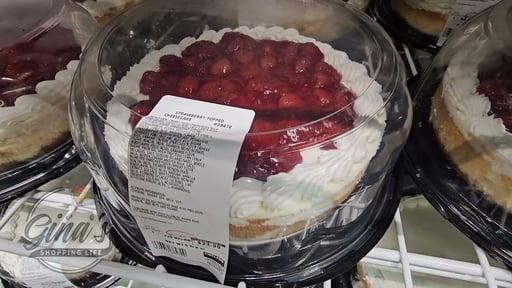 Strawberry Topped Cheesecake