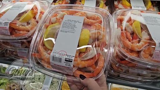 Shrimp Cocktail with Cocktail Sauce & Lemon Per Lb