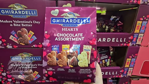 Ghirardelli Duet Hearts 15.2 Ounces