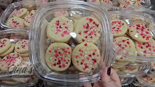 Kirkland Signature Butter Sugar Cookies with Heart Sprinkles, 24-Count