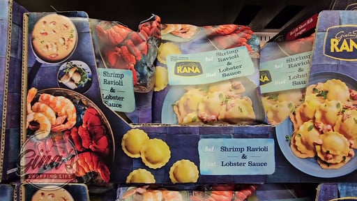 Rana Shrimp Ravioli with Lobster Sauce 32oz (2 lbs)