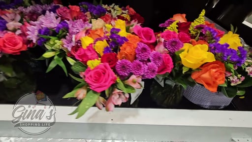 Large Vase Floral Arrangement
