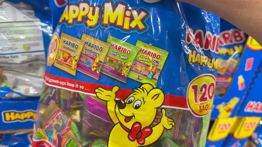 HARIBO Happy Mix 120 CT (50 oz)