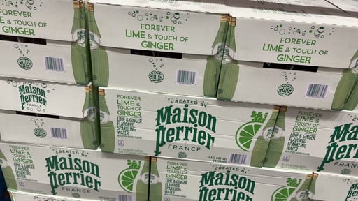 Maison Perrier Sparkling Water Variety Pack, 24 x 11.15 fl oz (330 mL)