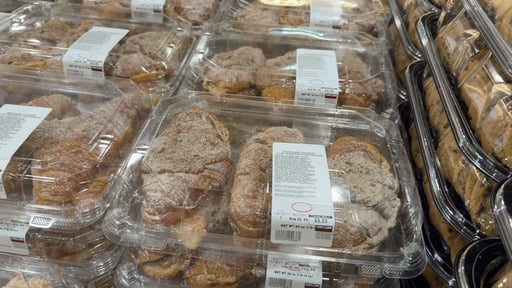 Twice Baked Cinnamon Filled Croissants, 6 Count