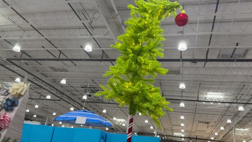 4.5' Whimsical Pre-Lit Christmas Tree with LED Lights