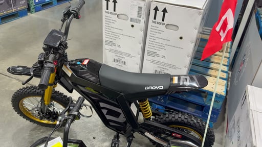 Droyd Berzerker Electric Dirt Bike - Midnight Black