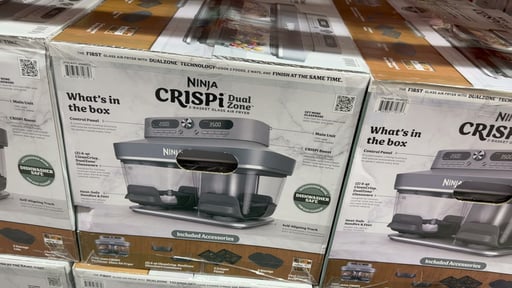 Ninja CRISPi DualZone Glass 2-Basket Air Fryer