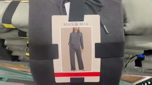 Max & Mia Women's Hoodie Lounge Set