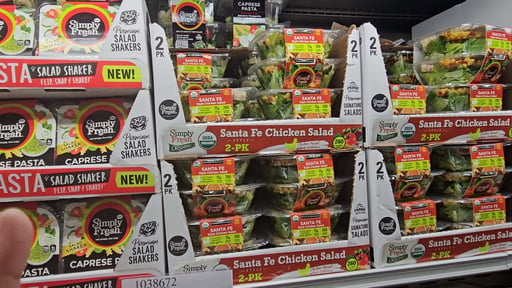 Simply Fresh Organic Chicken Santa Fe Salad 2/6.9 oz