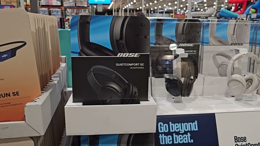 Bose QuietComfort SC Over-Ear Headphones Black