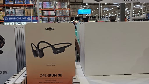 Shokz Dark Gray OpenRun SE Sports Bone Conduction Headphones