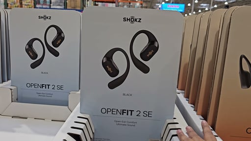 Shokz OpenFit 2 SE Open-Ear True Wireless Earbuds - Black