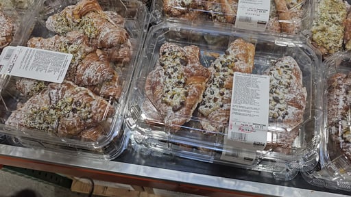 Twice Baked Pistachio Filled Croissants, 6 Count