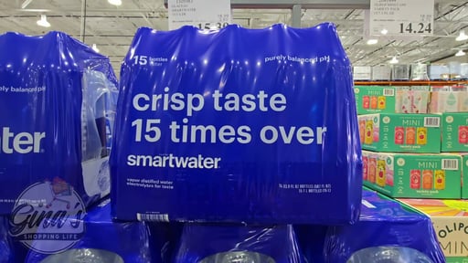 Glacéau Smartwater 15/1 Liter Bottles