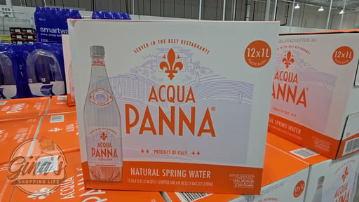 Acqua Panna Spring Water, 12 x 1L