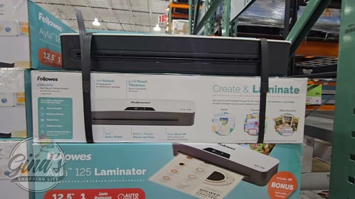 Fellowes Ayla 125 Laminator with 50 Bonus Pouches