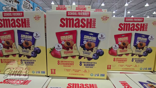 Smash Bites SunButter Blueberry & Strawberry Snack Bites, 16 Count / 1.8 oz