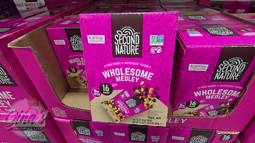 Second Nature Wholesome Medley Trail Mix, 16 Count/1.5 oz